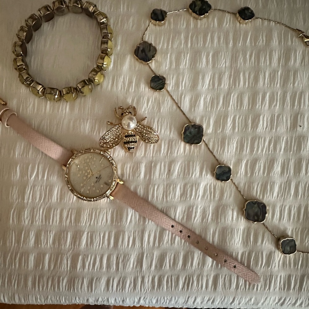 Jewelry Bundle - watch, bracelet, necklace, pendant